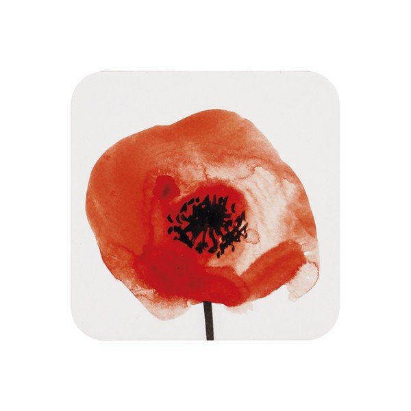 Komplet 4 podstavkov Ladelle Wild Poppies-image-1