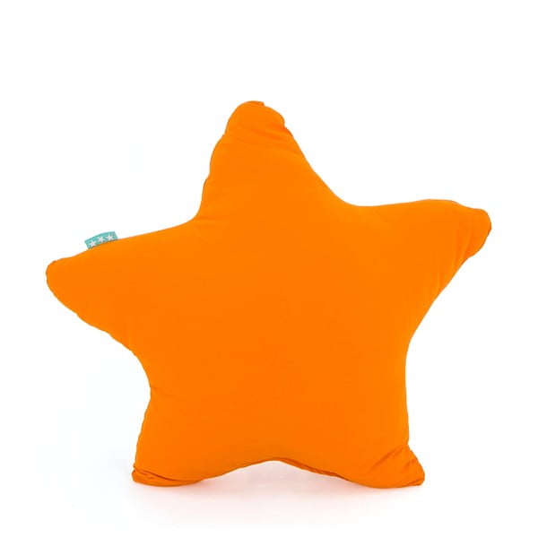 Gospod Fox Estrella Oranžni bombažni vzglavnik, 50 x 50 cm