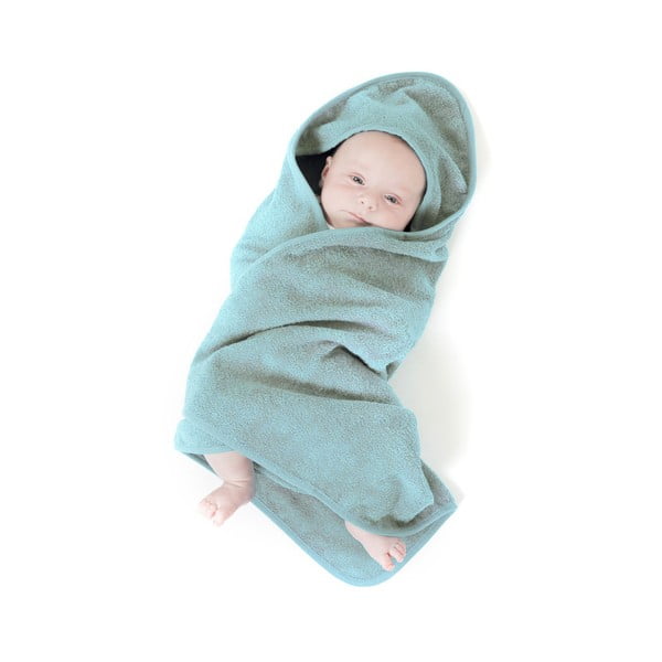 Temno roza bombažna otroška brisača 75x75 cm - Tiseco Home Studio-image-1