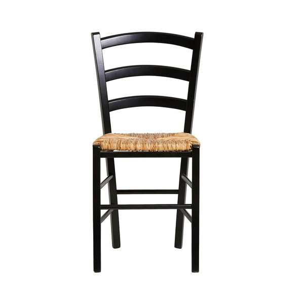 Komplet 2 črnih jedilnih stolov Marckeric Paloma-image-1
