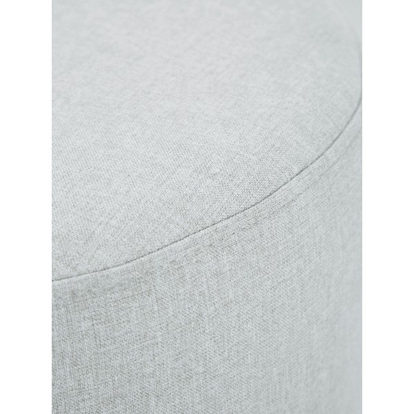 Svetlo siv puf Westwing Collection Mara-image-1