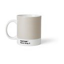 Svetlo siva porcelanasta skodelica 375 ml Warm Gray 2 – Pantone