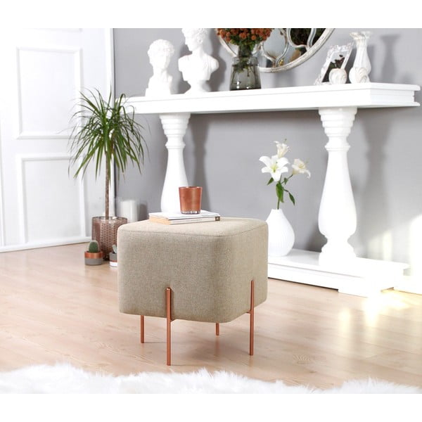 Bež tabure Copper – Artie-image-2