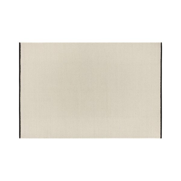 Bež ročno tkana volnena preproga 170x240 cm Mavi – noo.ma