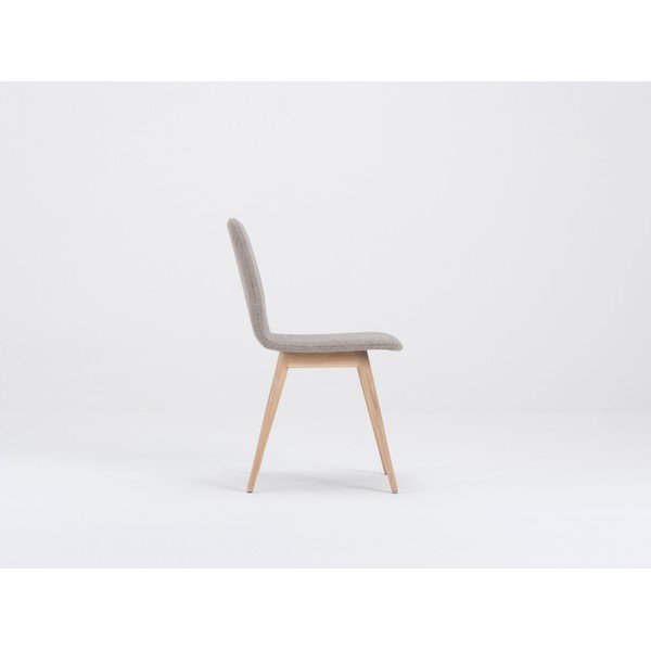 Bež jedilni stol s podnožjem iz hrastovega lesa Gazzda Ena-image-3