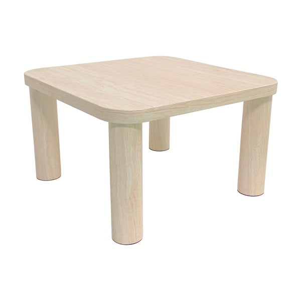 Bež mizica v marmornem dekorju 60x60 cm Solano – Actona