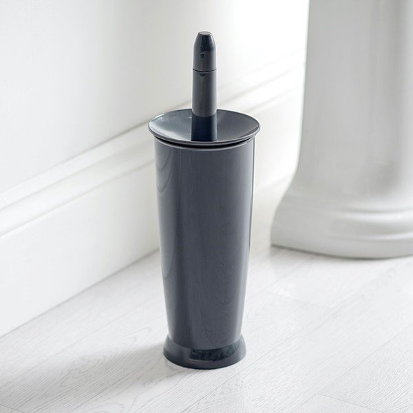 Antracitno siva WC ščetka Addis Closed Toilet Brush Charcoal-image-1