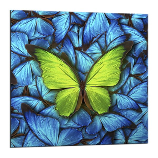 Slika Styler Glasspik Blue Butterfly, 20 x 20 cm