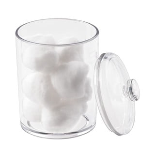 Prozorna škatla za shranjevanje iDesign Canister, ⌀ 7,4 cm