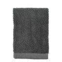 Temno siva frotirna bombažna brisača 50x100 cm Comfort – Södahl