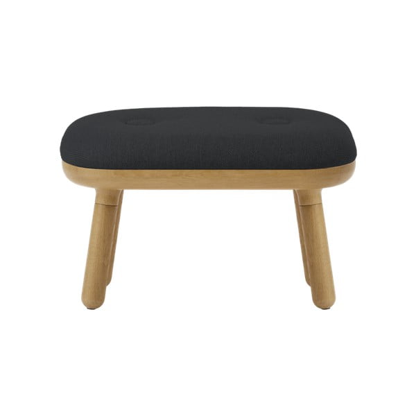 Antracitno siv/naraven stolček Paff Low – UMAGE-image-1