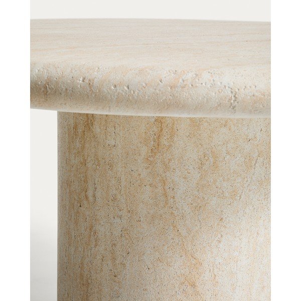 Betonska okrogla vrtna miza ø 122 cm Drasi – Kave Home-image-4