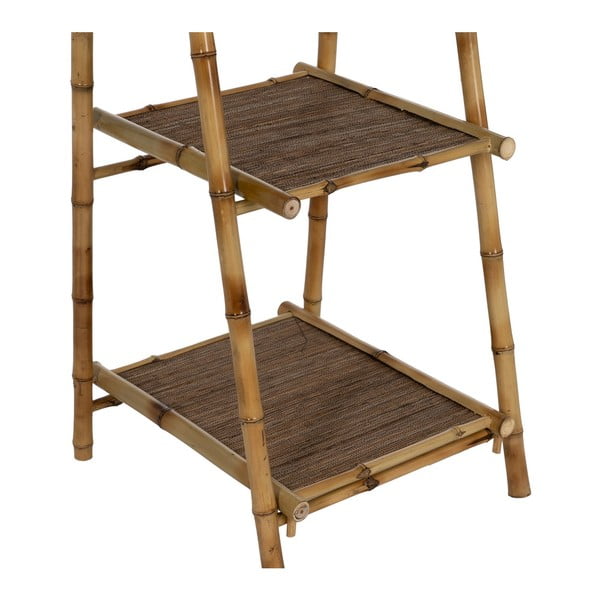 Bambusov regal v naravni barvi 48x152x50 cm Manali – Ixia-image-3