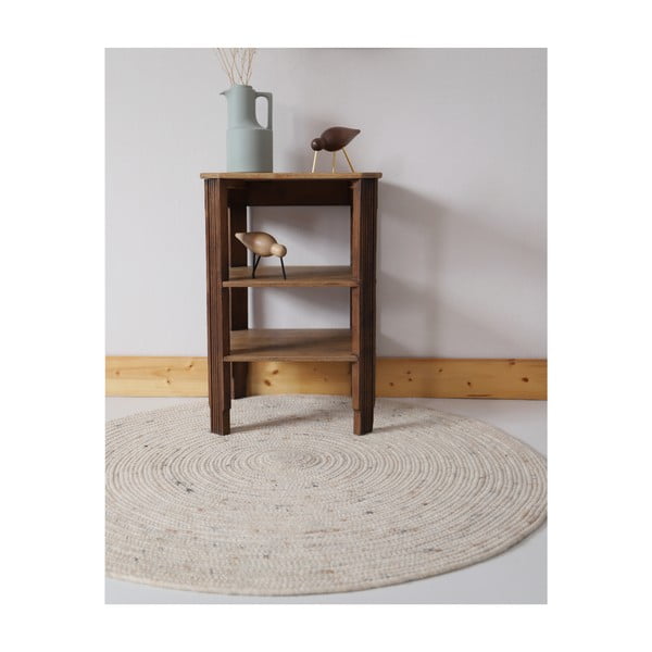 Kremno bela otroška preproga ø 140 cm Neethu Avoine – Nattiot-image-2