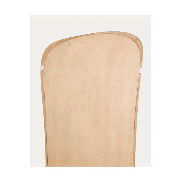 Stensko ogledalo z lesenim okvirjem 94,5x192 cm Alura – Kave Home-image-4