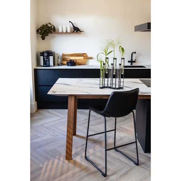 Črn barski stol 99 cm Jeddo - Light & Living-image-1