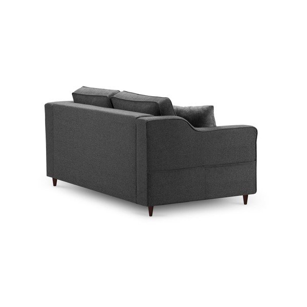Antracitno siv dvosed Mazzini Sofas Narcisse-image-4