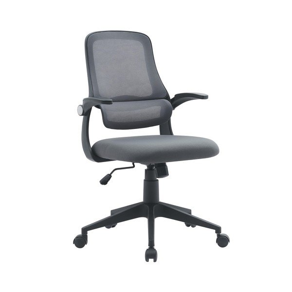 Siv oblazinjen pisarniški stol Gilmore – Yes Everyday