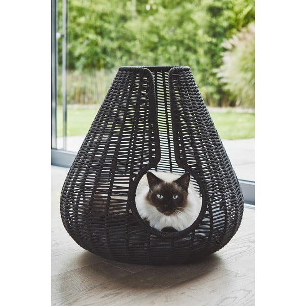 Antracitno siva podloga za mačke ø 56 cm Perla Anthracite – MiaCara-image-4