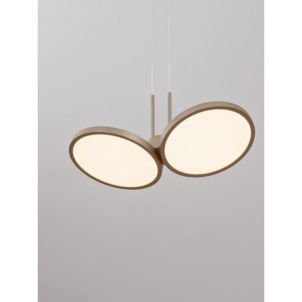 Aluminijasta LED zatemnitvena viseča svetilka v mat zlati barvi ø 32,5 cm Vea – Nova Luce-image-2