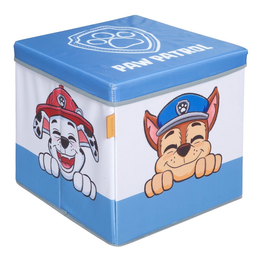 Tekstilni otroški organizator za igrače 30x30x30 cm Paw Patrol