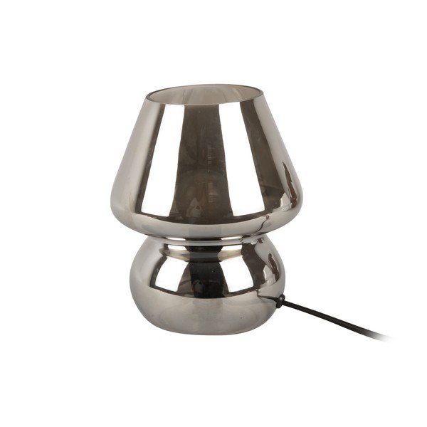 Srebrna steklena namizna svetilka Leitmotiv Glass, višina 18 cm-image-2