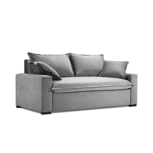 Siva raztegljiva zofa Kooko Home Mezzo-image-2