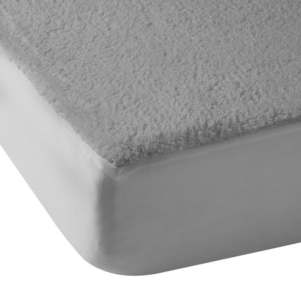 Siva napenjalna rjuha iz mikropliša 90x190 cm Thermal Sherpa – Catherine Lansfield