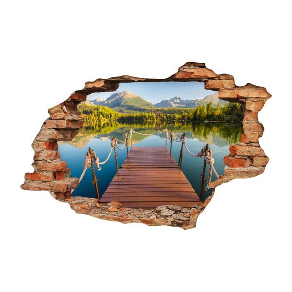 Nalepka Ambiance Panorama Mountain Lake, 60 x 90 cm-image-2