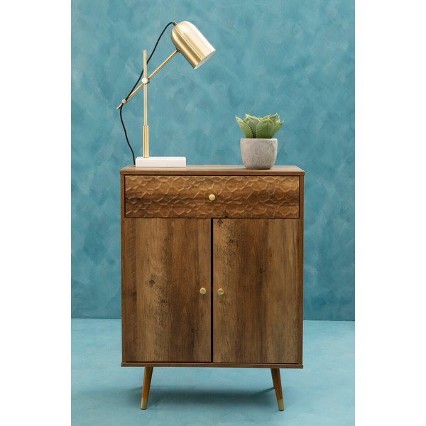 Komoda v temni naravni barvi 70x94x35 cm Frida – Premier Housewares-image-3