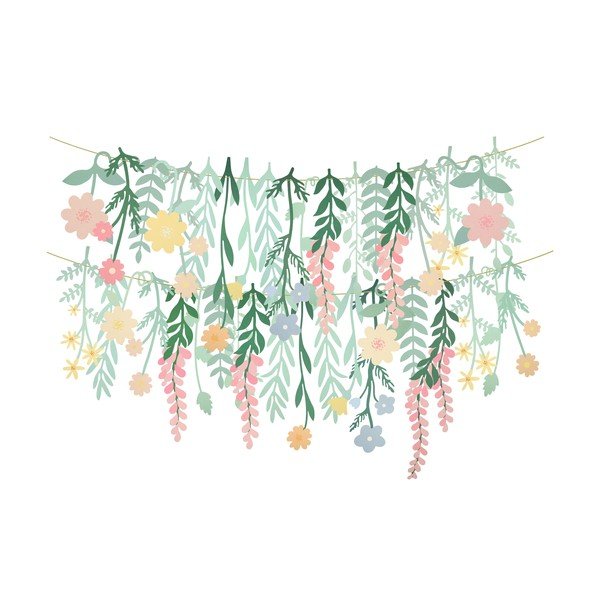 Girlanda Floral Backdrop – Meri Meri