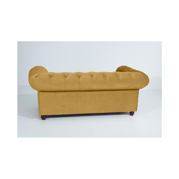 Rumena zofa Max Winzer Orleans Velvet, 196 cm-image-2