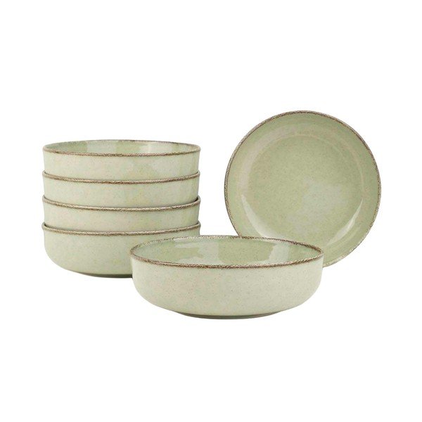 Svetlo zelene porcelanaste skledice v kompletu 6 ks 75 ml – Hermia