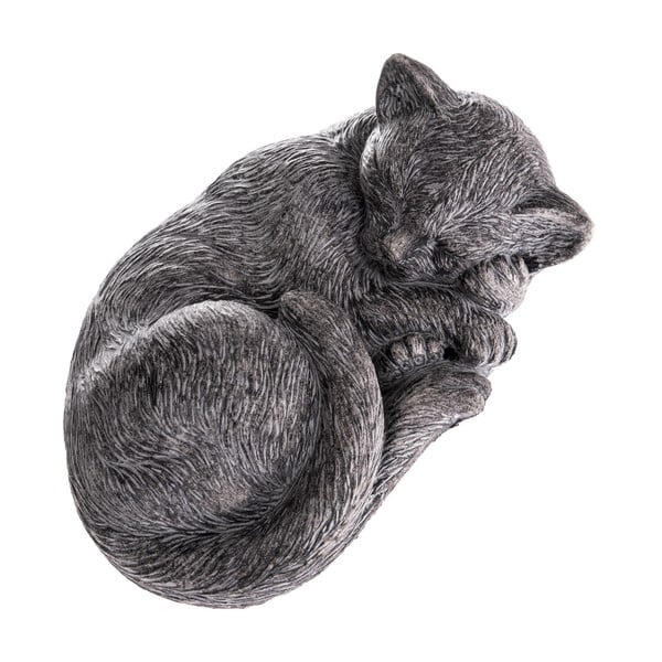 Siva dekoracija Daksl Sleeping Kitten
