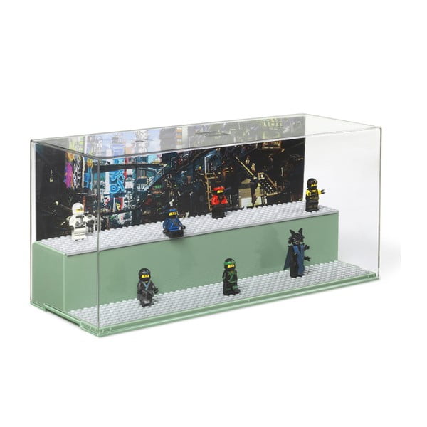 Zelena omarica za zbirateljske minifigurice LEGO®