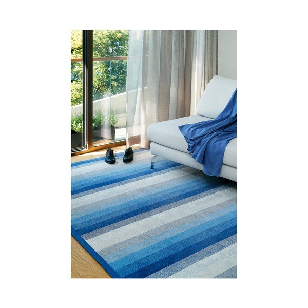 Modra obojestranska preproga Narma Luke Blue, 160 x 230 cm-image-3