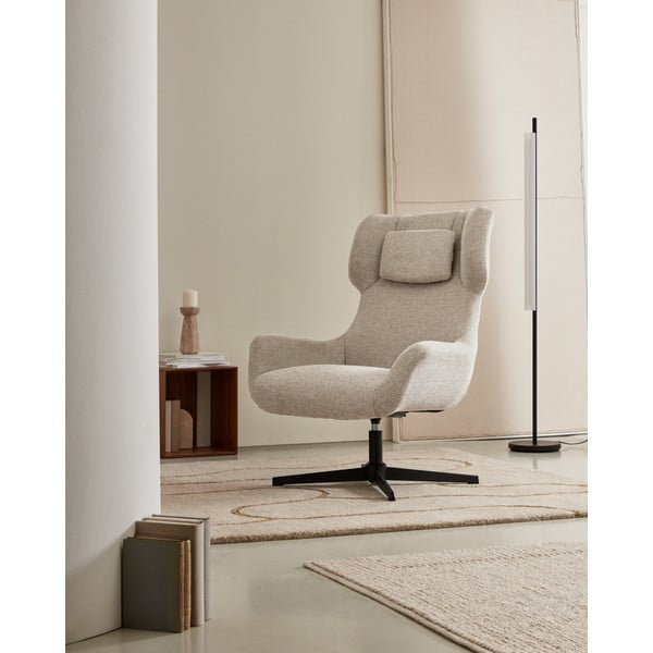 Bež fotelj Zalina – Kave Home-image-1