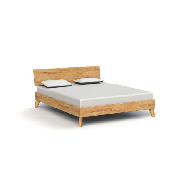 Hrastova zakonska postelja 140x200 cm Greg 1 - The Beds
