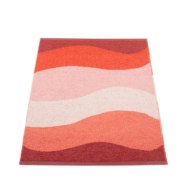 Rdeča notranja in zunanja preproga 70x100 cm Urvi Fire – Pappelina