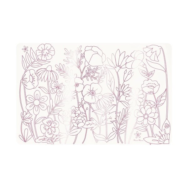 Papirnati pogrinjki v kompletu 8 ks 28x42.5 cm Butterflies & Flowers – Meri Meri-image-1