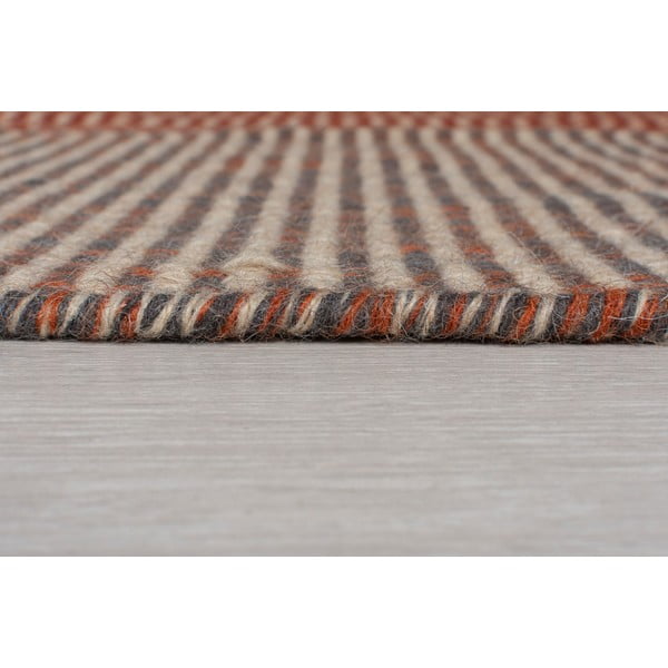 Oranžen volnen tekač Flair Rugs Anu, 60 x 200 cm-image-4