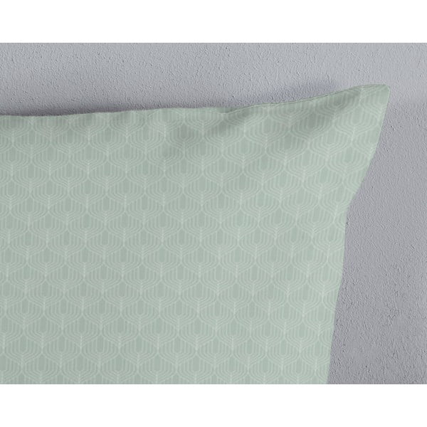 Zelena enojna flanelna posteljnina 140x200 cm Omaira – HIP-image-3