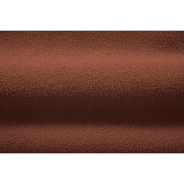 Opečnato oranžen fotelj iz tkanine bouclé Jenny – Micadoni Home-image-4