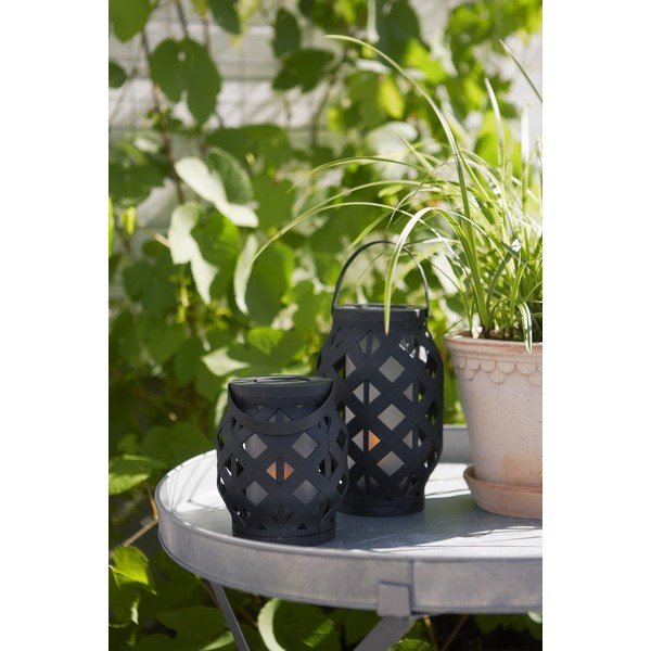 Črna lanterna Star Trading Flame Lantern, 15 x 23 cm-image-2