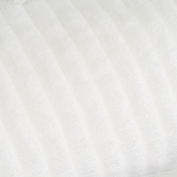 Bela odeja iz mikropliša 130x160 cm Fur Velvet – Casa Selección-image-2