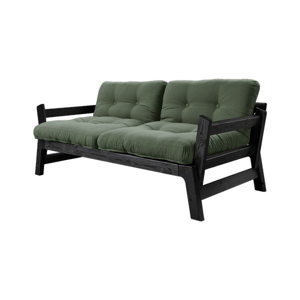 Raztegljiv kavč Karup Design Step Black/Olive Green-image-1