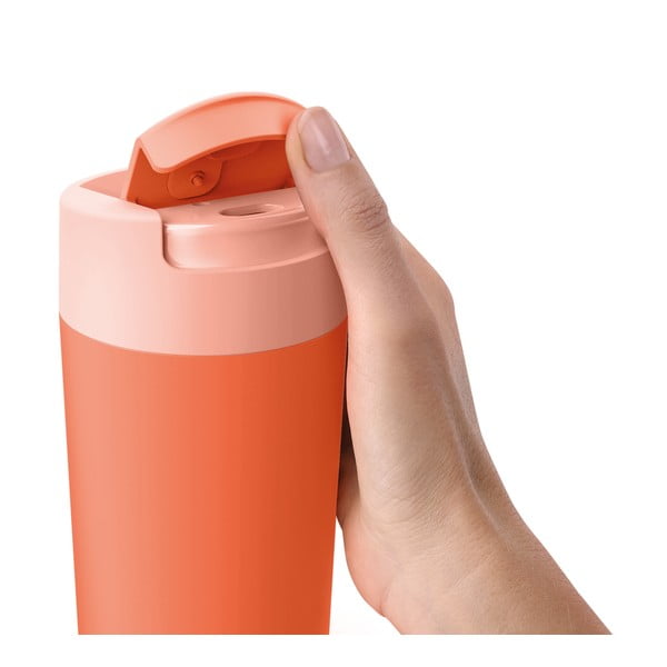 Oranžen lonček to go 450 ml Sipp – Joseph Joseph-image-2