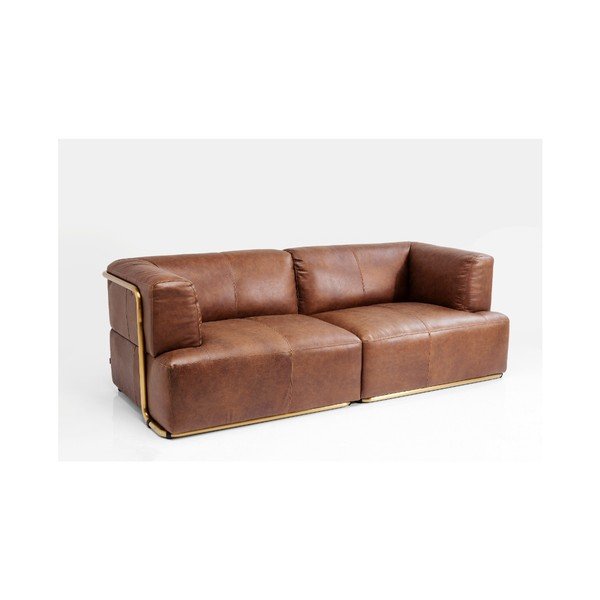 Usnjeni trisedežni kavč Kare Design Salto-image-1