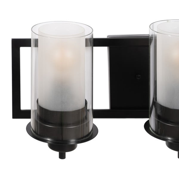 Črna/bela stenska svetilka – Ixia-image-4