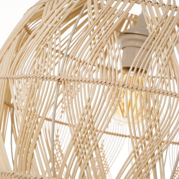 Stropna svetilka iz ratana v naravni barvi s senčnikom iz ratana ø 37 cm Natural Way – Casa Selección-image-3